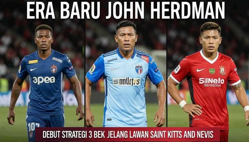 Transformasi Taktis: John Herdman dan Eksperimen Tiga Bek Jelang Laga Melawan Saint Kitts and Nevis